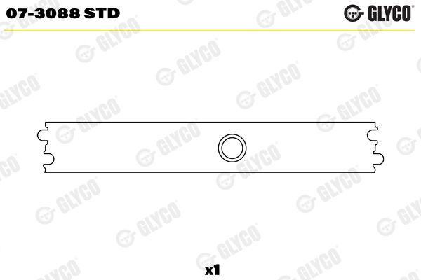 Tuimelaar bus Glyco 07-3088 STD