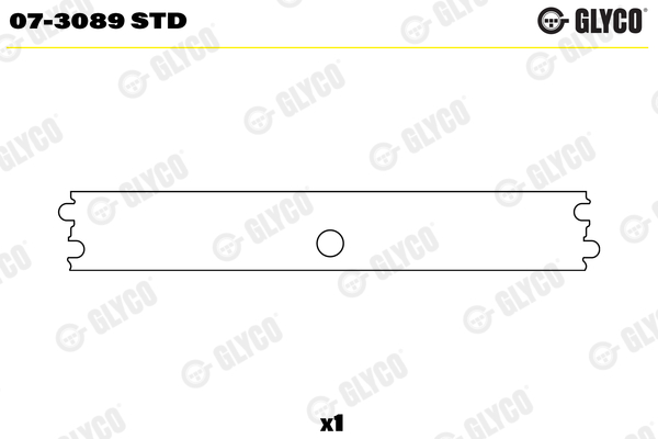 Tuimelaar bus Glyco 07-3089 STD