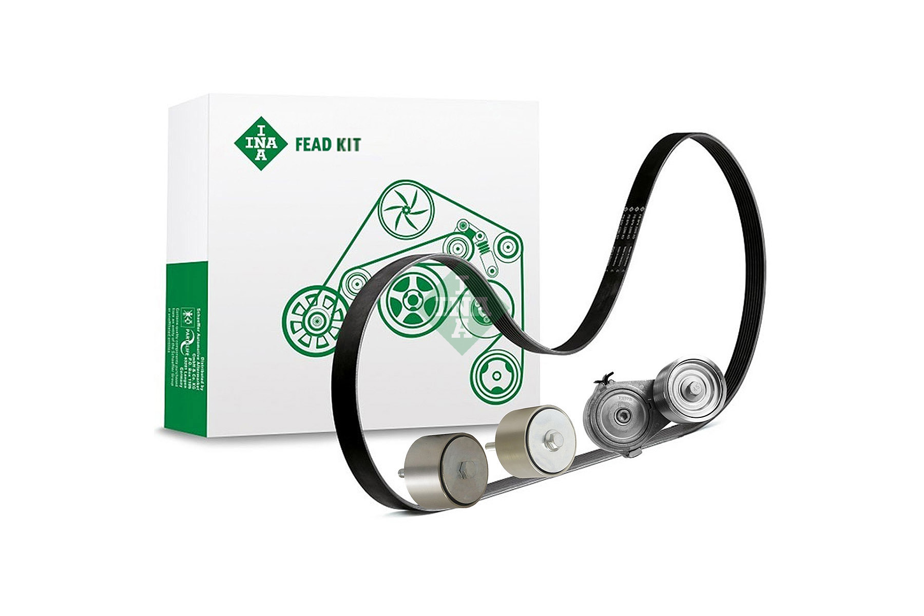 Poly V-riem set INA 529 4212 10