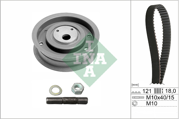 Distributieriem kit INA 530 0162 10