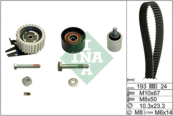 Distributieriem kit INA 530 0619 10