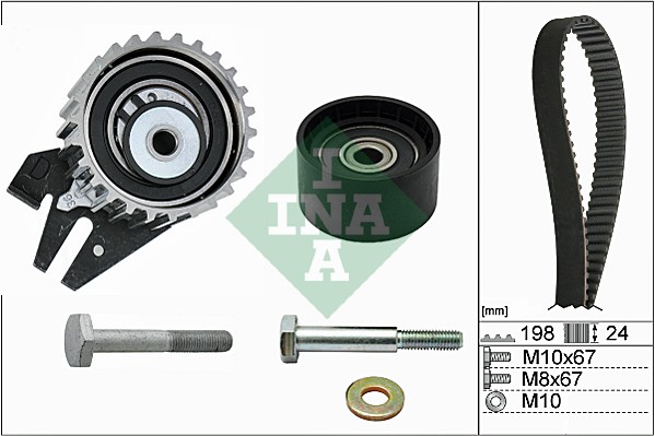 Distributieriem kit INA 530 0626 10