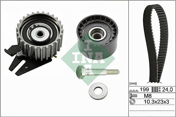 Distributieriem kit INA 530 0628 10