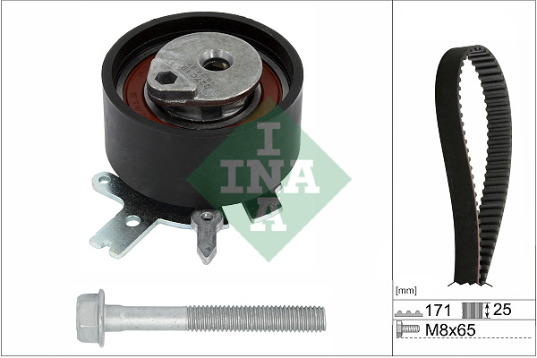 Distributieriem kit INA 530 0729 10