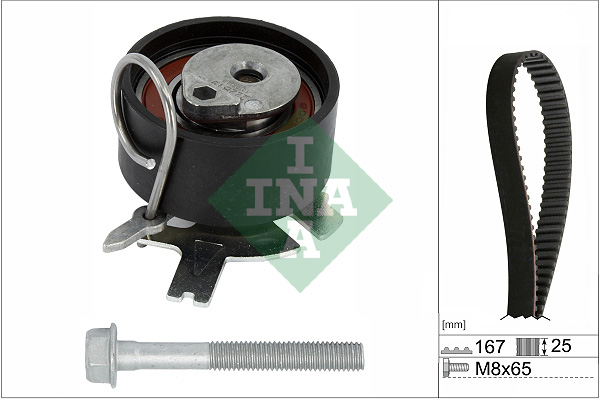 Distributieriem kit INA 530 0730 10