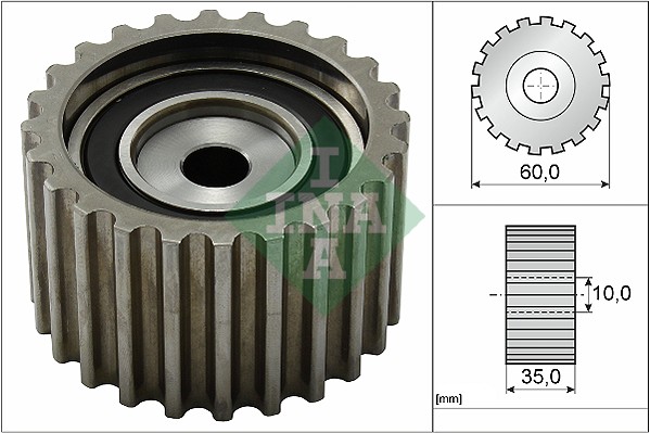 Geleiderol distributieriem INA 532 0085 20