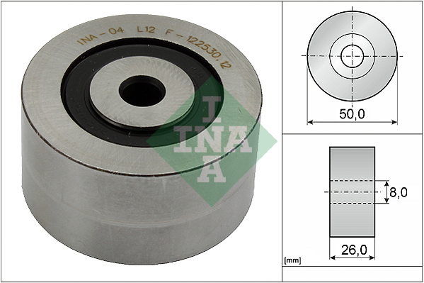 Geleiderol (poly) V-riem INA 532 0143 10