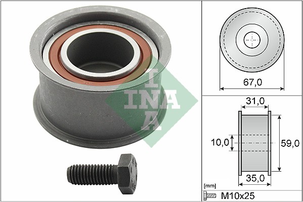 Geleiderol distributieriem INA 532 0159 10