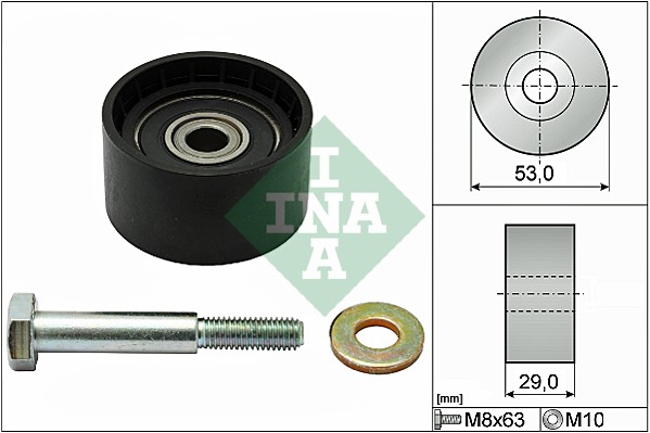 Geleiderol distributieriem INA 532 0287 10