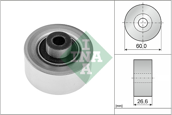 Geleiderol (poly) V-riem INA 532 0311 10