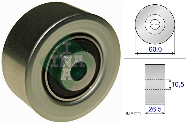 Geleiderol (poly) V-riem INA 532 0561 10