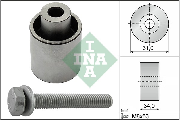 Geleiderol distributieriem INA 532 0833 10