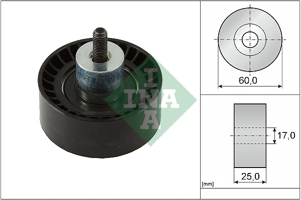 Geleiderol distributieriem INA 532 0997 10