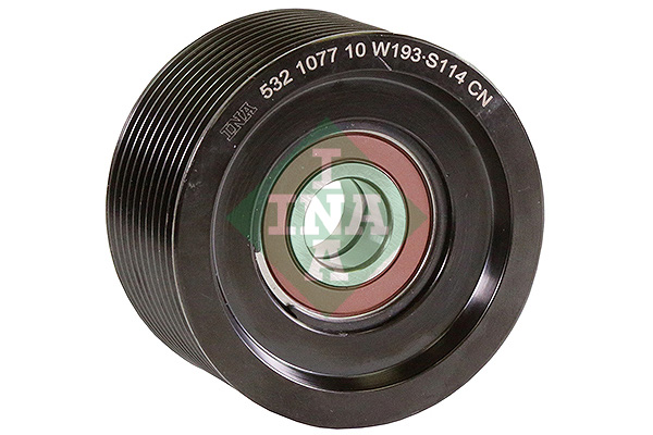 INA Geleide rol/omdraairol, Poly V-riem 532 1077 10