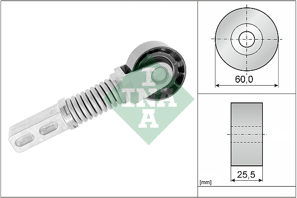 Spanner poly V-riem INA 533 0049 20