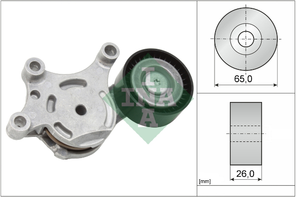 Spanner poly V-riem INA 534 0075 20