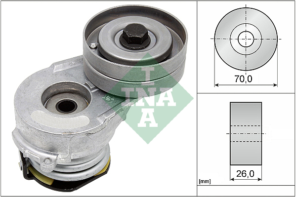 Spanner poly V-riem INA 534 0082 30