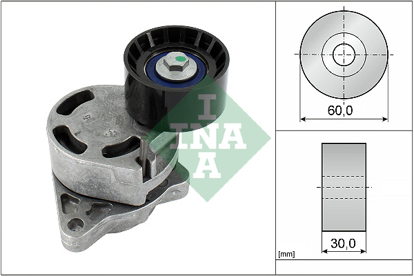 Spanner poly V-riem INA 534 0181 10