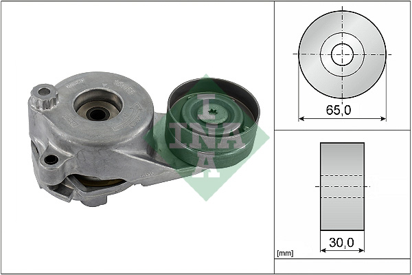 Spanner poly V-riem INA 534 0183 10