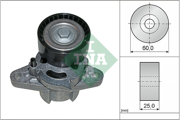 Spanner poly V-riem INA 534 0271 10