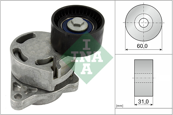 Spanner poly V-riem INA 534 0317 10