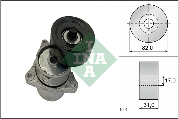 Spanner poly V-riem INA 534 0359 10