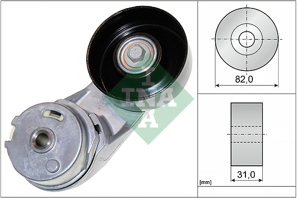 Spanner poly V-riem INA 534 0372 10