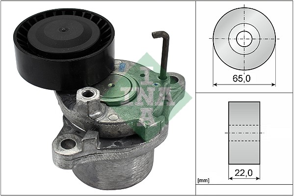 Spanner poly V-riem INA 534 0423 10