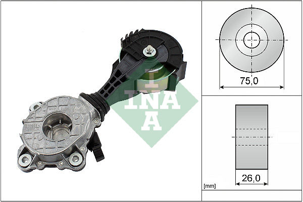 Spanner poly V-riem INA 534 0426 10