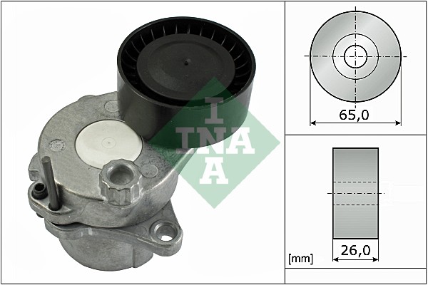 Spanner poly V-riem INA 534 0443 10