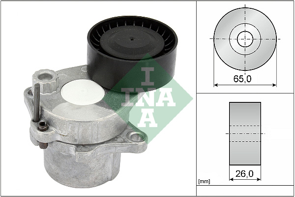 Spanner poly V-riem INA 534 0444 10