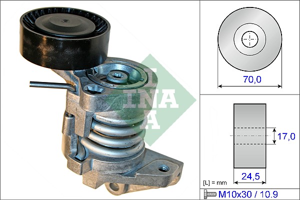 Spanner poly V-riem INA 534 0450 10