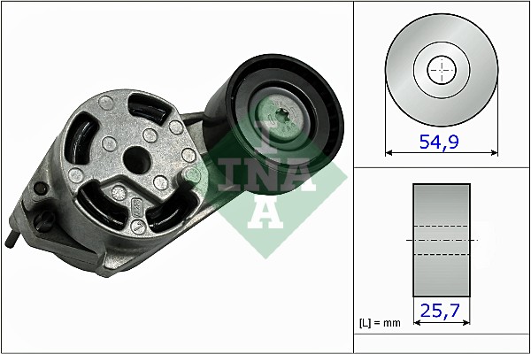 Spanner poly V-riem INA 534 0516 10