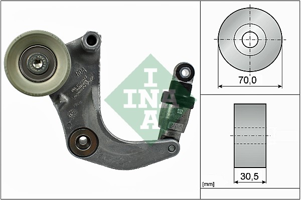 Spanner poly V-riem INA 534 0534 10