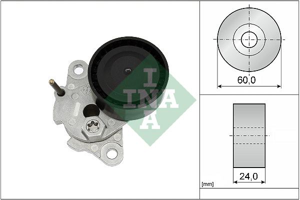 Spanner poly V-riem INA 534 0546 10