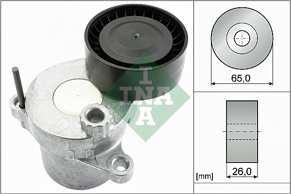 Spanner poly V-riem INA 534 0549 10