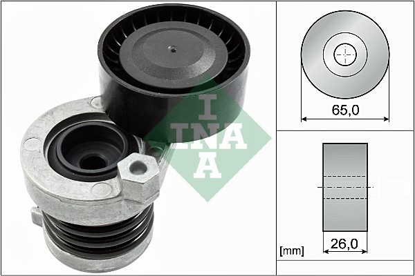 Spanner poly V-riem INA 534 0551 10