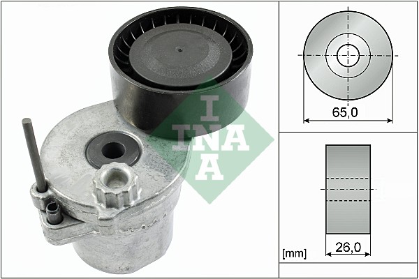 Spanner poly V-riem INA 534 0570 10