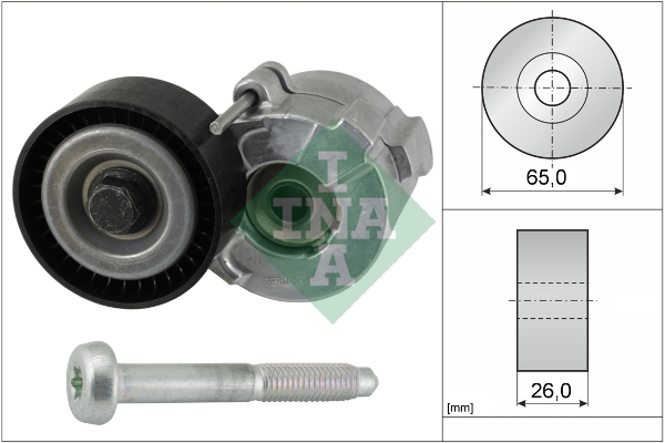 Spanner poly V-riem INA 534 0610 10