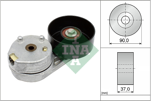 Spanner poly V-riem INA 534 0681 10