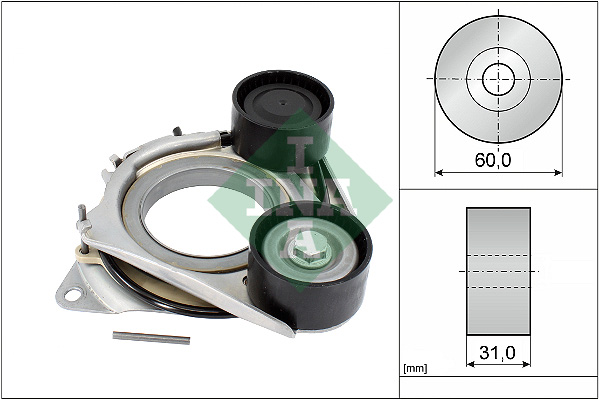 Spanner poly V-riem INA 534 0683 10