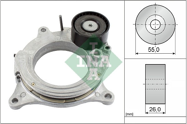 Spanner poly V-riem INA 534 0692 10