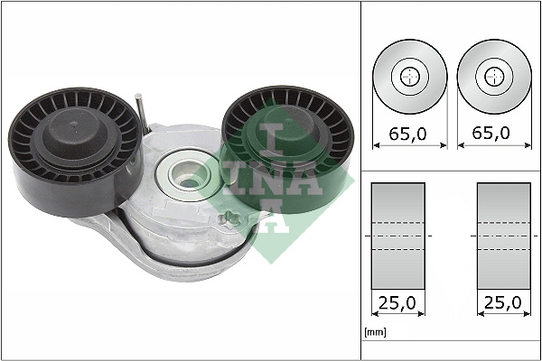 Spanner poly V-riem INA 534 0696 10