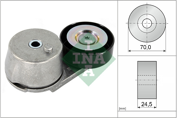 Spanner poly V-riem INA 534 0704 10