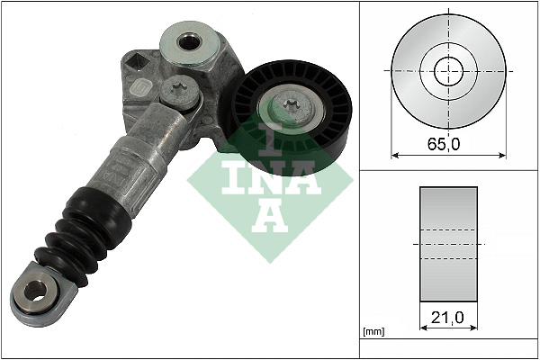 Spanner poly V-riem INA 534 0735 10