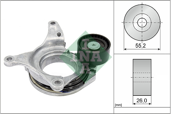 Spanner poly V-riem INA 534 0794 10