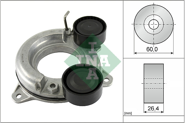 Spanner poly V-riem INA 534 0854 10