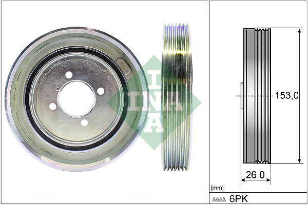 Krukaspoelie INA 544 0040 10