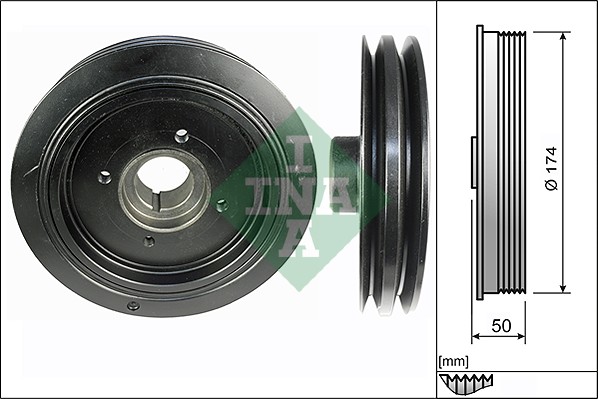 Krukaspoelie INA 544 0107 10