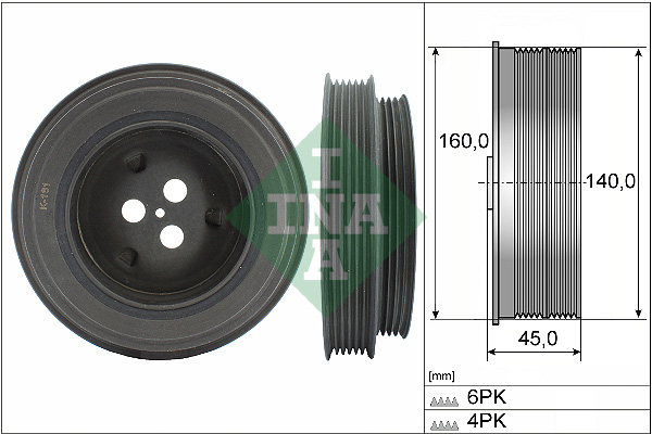 Krukaspoelie INA 544 0131 10